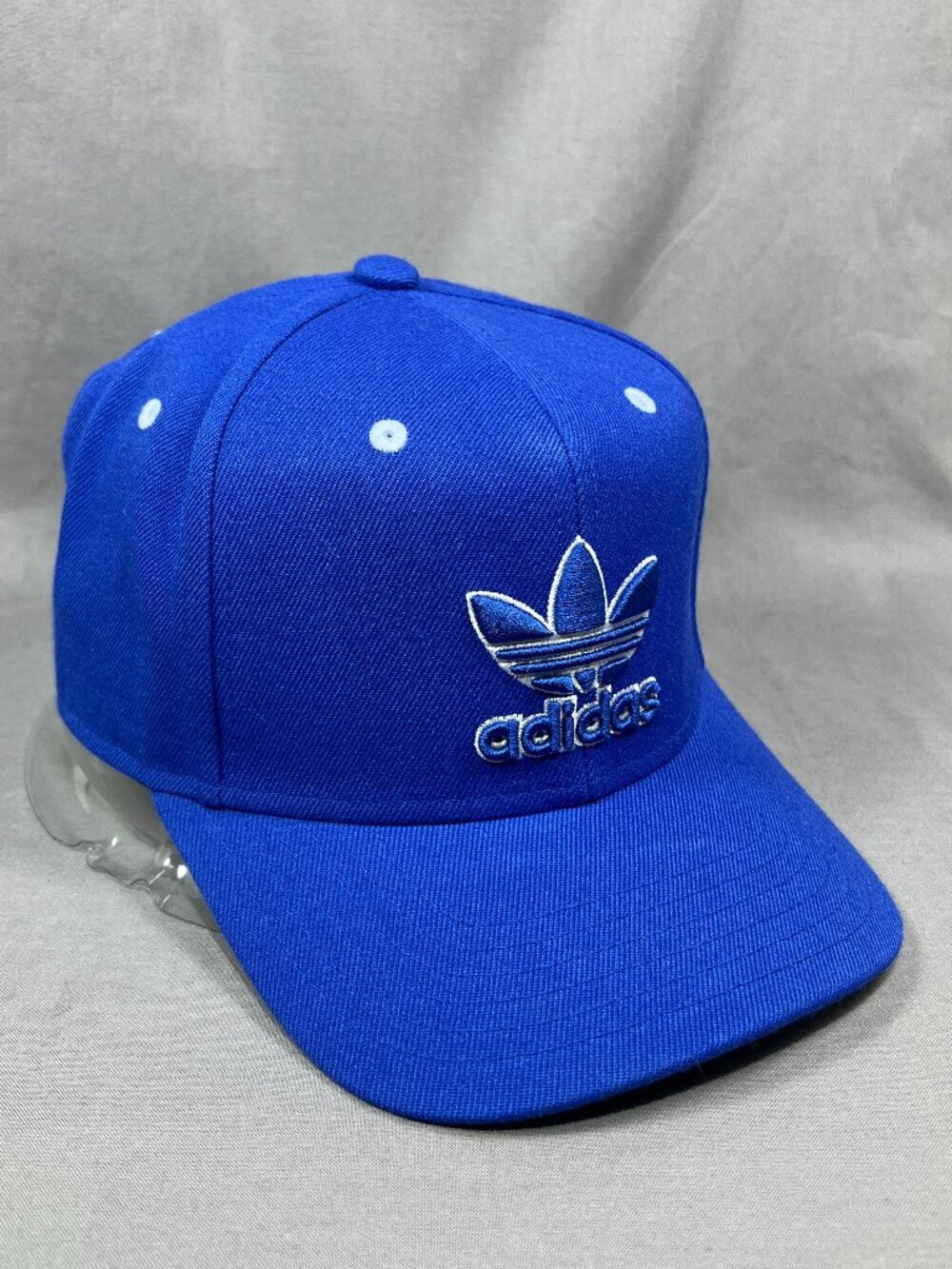 adidas Originals Trefoil Baseball Hat Blue Sportswear Adjustable Snapback Cap